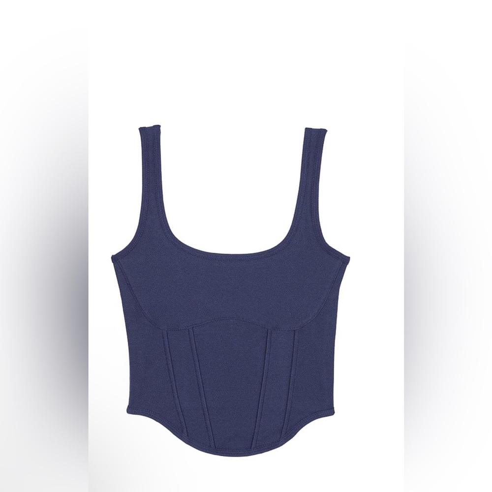 Victoria’s Secret The Cinched Piquè Corset Top NWT